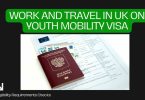 Work and Travel in UK on Youth Mobility VISA